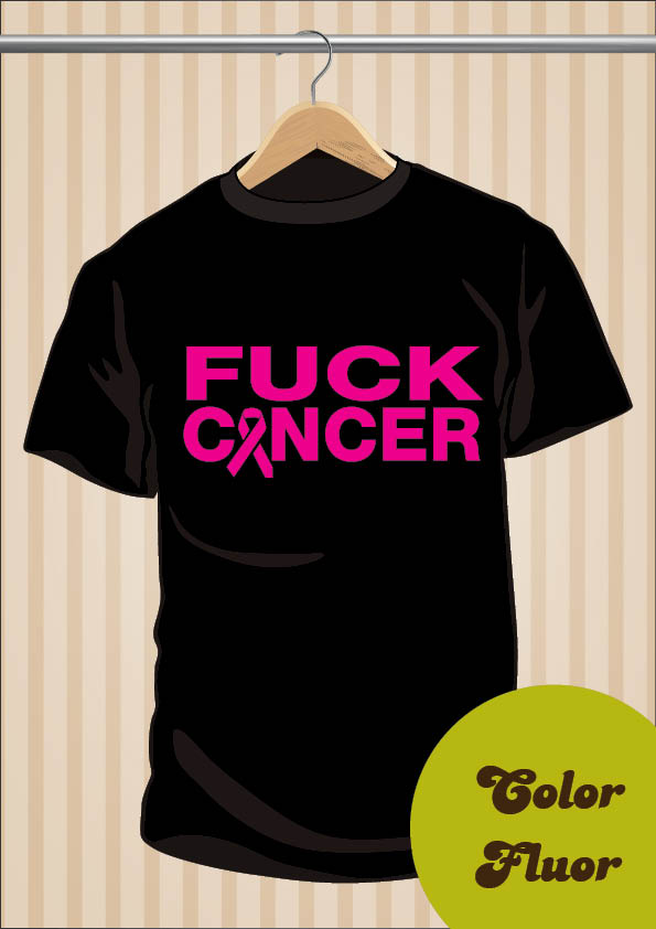 Camiseta Fuck Cancer | UppStudio
