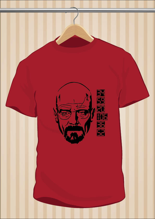 Camiseta Walter White - Breaking Bad - UppStudio