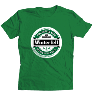 Camiseta WinterFell Beer - Juego de Tronos