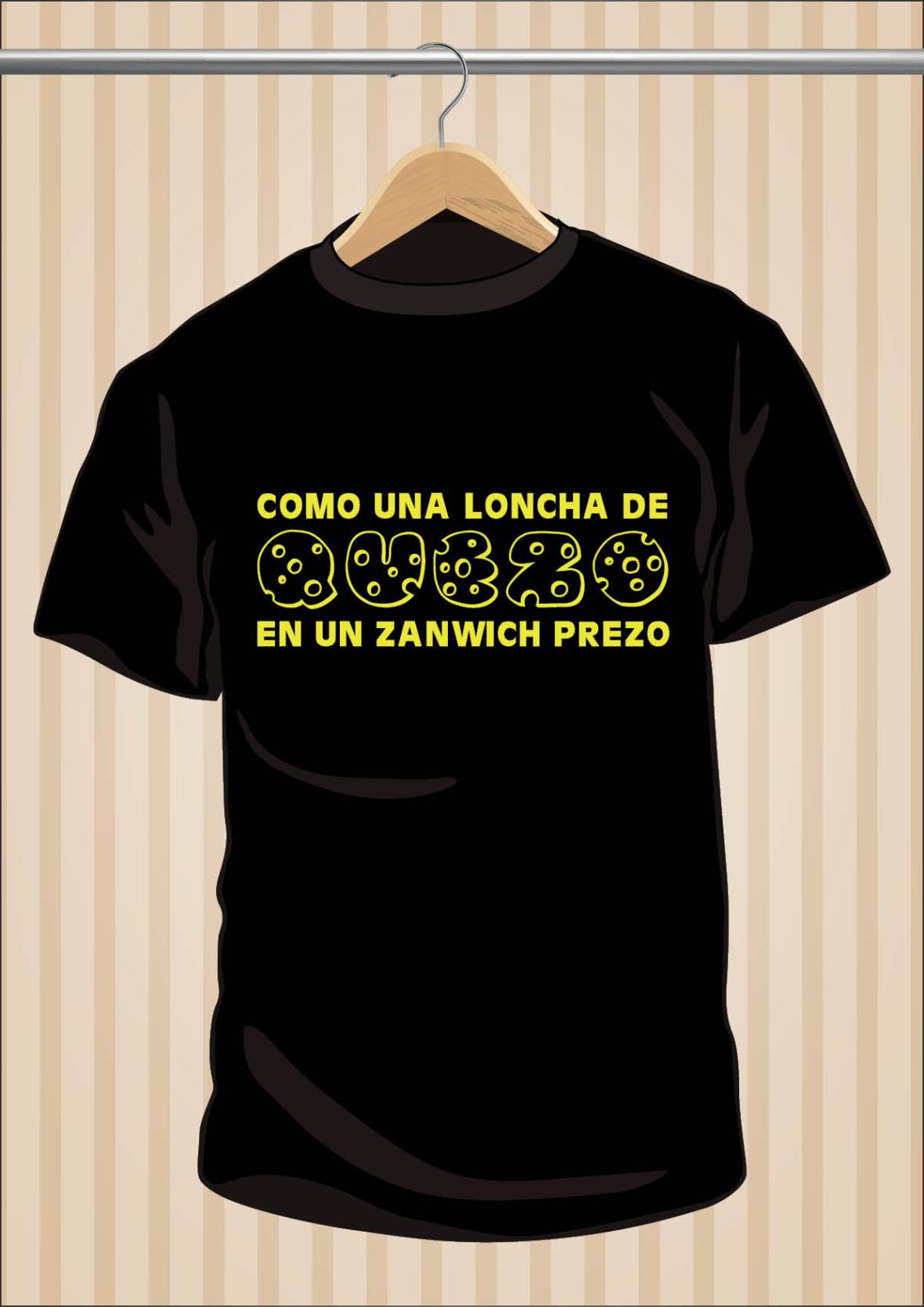 Camiseta Flos Mariae Como Una Loncha de Queso En Un Sandwich Preso - UppStudio