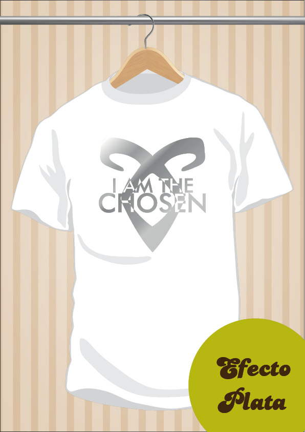 Camiseta Cazadores De Sombras I Am The Chosen The Mortal Instruments UppStudio