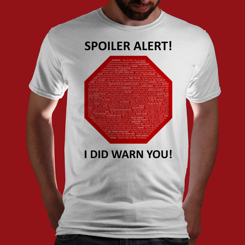 Camiseta Spoiler Alert