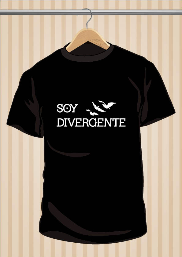 Camiseta Soy Divergente | UppStudio