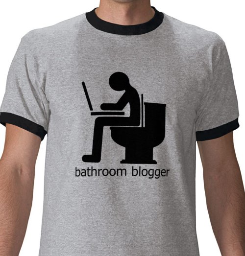 Camiseta Bathroom Blogger