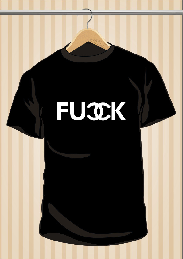 Camiseta Chanel Fuck | UppStudio