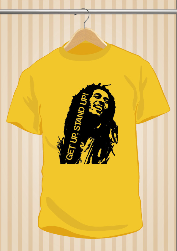 Camiseta Bob Marley | Get Up Stand Up | UppStudio