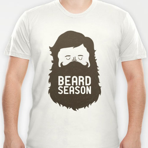 Camiseta Beard Season | Hipster