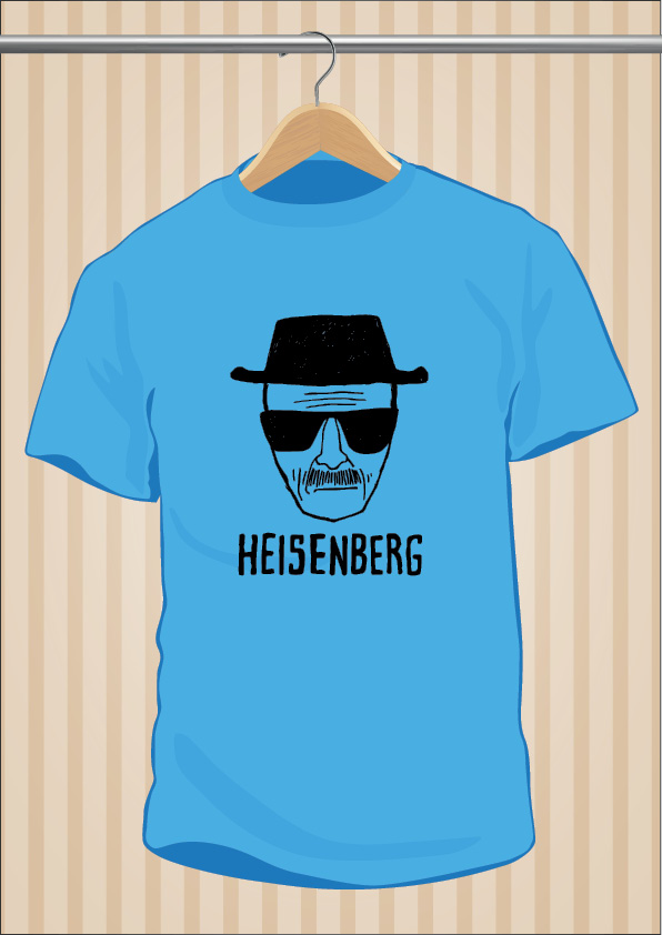 Camiseta Heisenberg | Breaking Bad Blue Meth | UppStudio