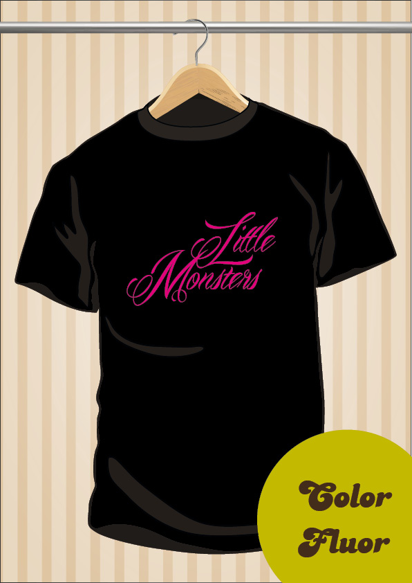 Camiseta Lady Gaga Little Monsters | UppStudio