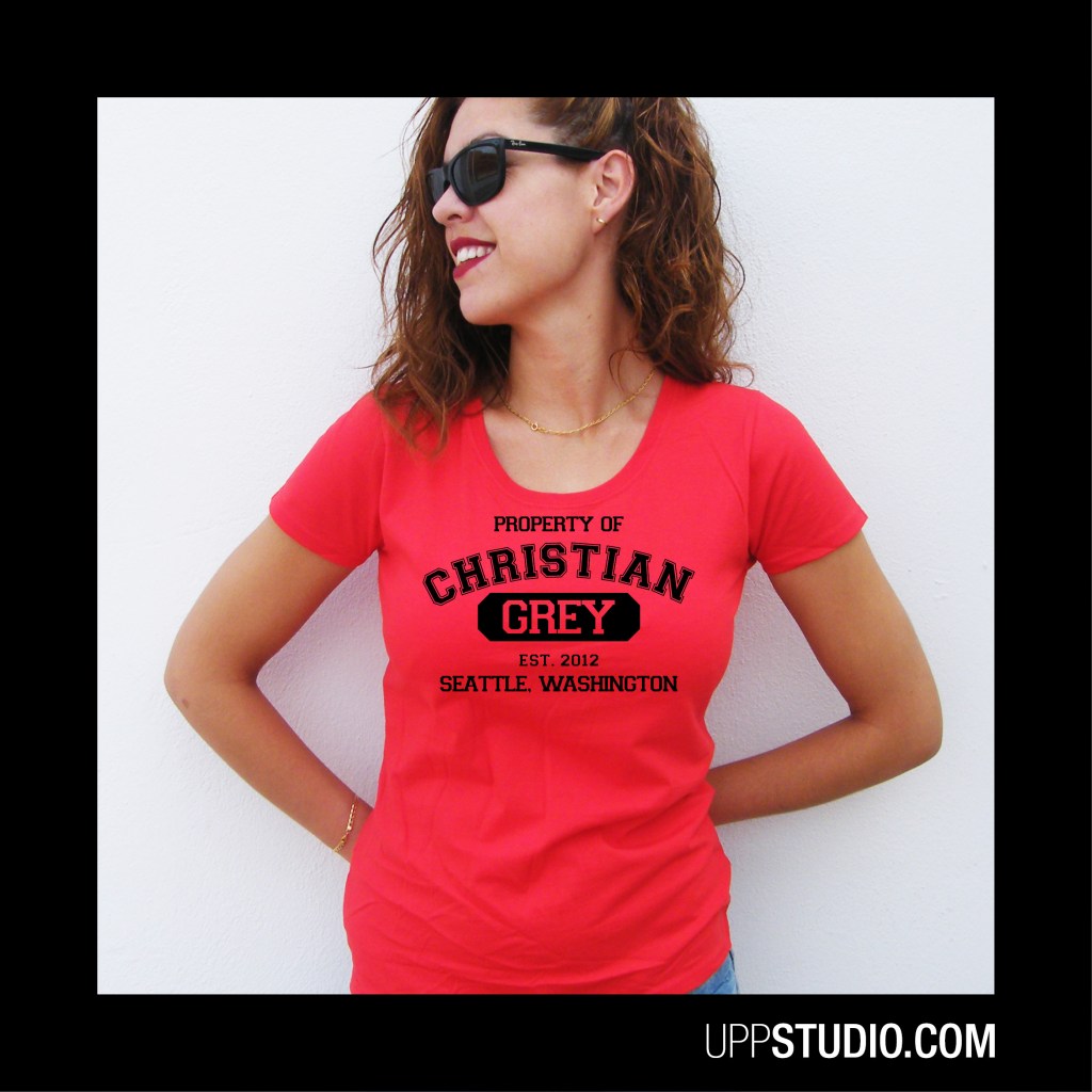 Camiseta 50 Sombras de Grey Property Of Christian Grey Seattle Washington EST 2012 50 Shades Of Grey | UppStudio