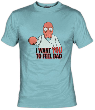 Camiseta Futurama Zoidberg