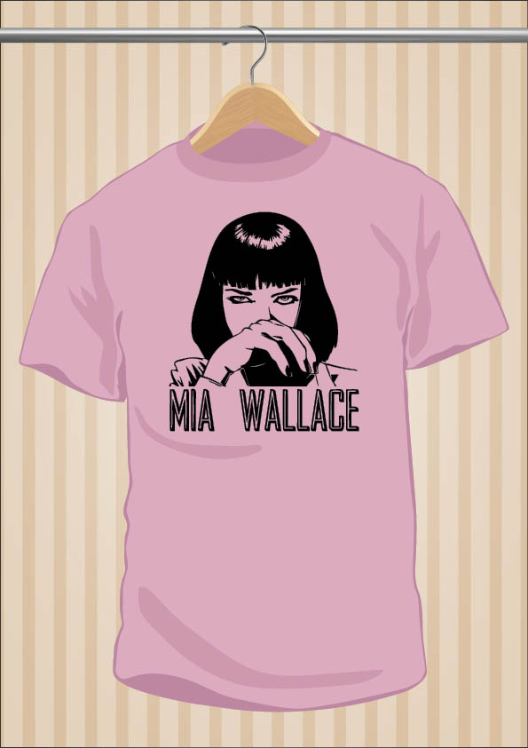 Camiseta Pulp Fitcion Mia Wallace | UppStudio
