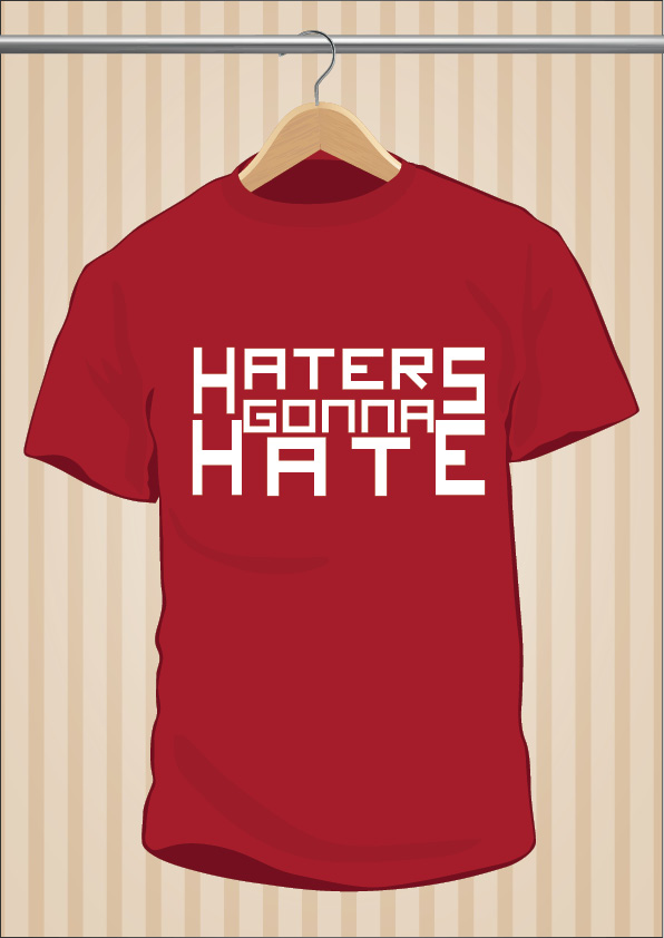 Camiseta Haters Gonna Hate Taylor Swift