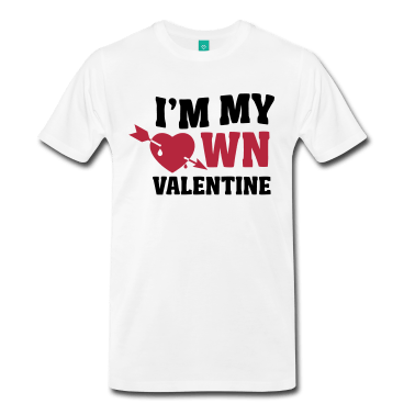 Camiseta I'm My Own Valentine 