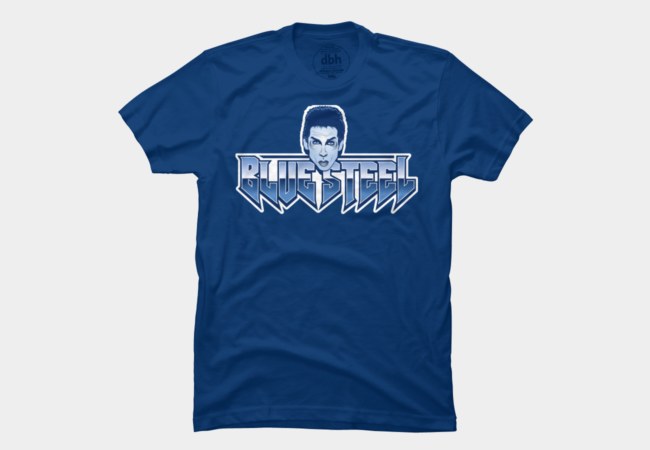Camiseta Zoolander | Acero Azul