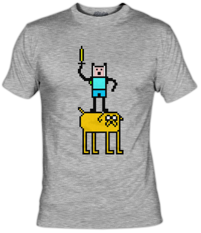 Camiseta Hora de Aventuras Pixel Time