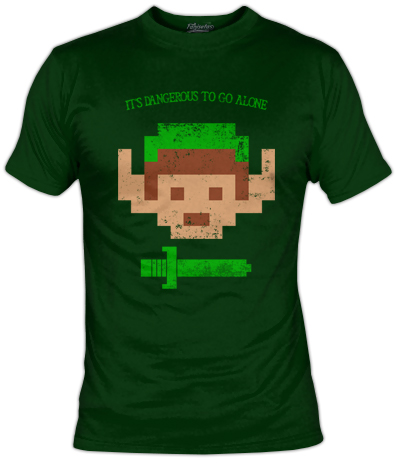 Camiseta Zelda | It's Dangerous To Go Alone