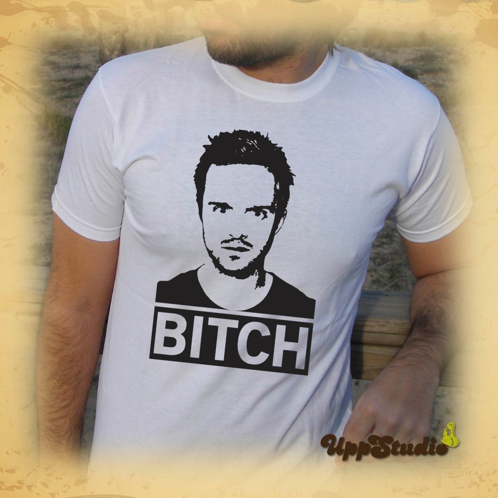 Camiseta Breaking Bad Jesse Pinkman Bitch | UppStudio