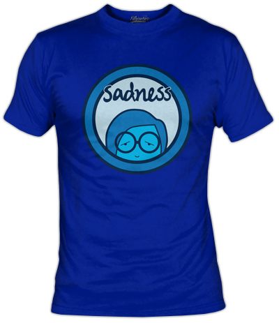 Camiseta Sadness | Tristeza | Inside Out | Fanisetas