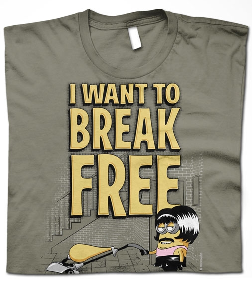 Camiseta I Want To Break Free | Minions