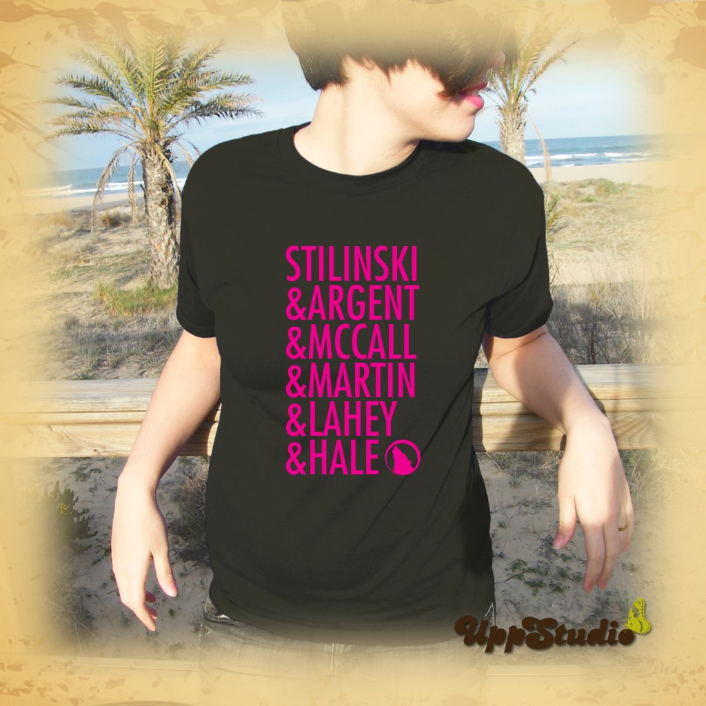 Camiseta Teen Wolf Stilinski Argent McCall Martin Lahey Hale | UppStudio