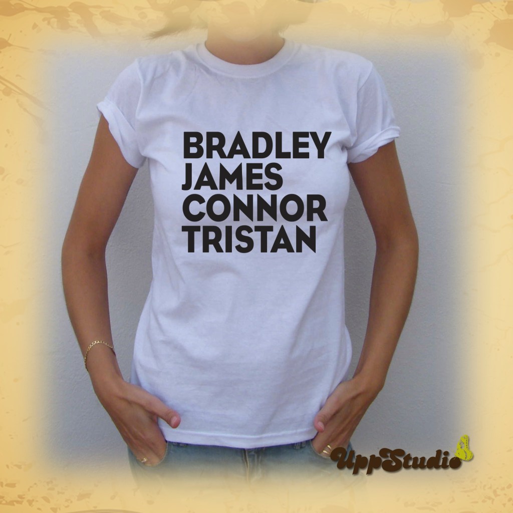 Camiseta The Vamps Tristan Evans Connor Ball James McVey Bradley Simpson | UppStudio