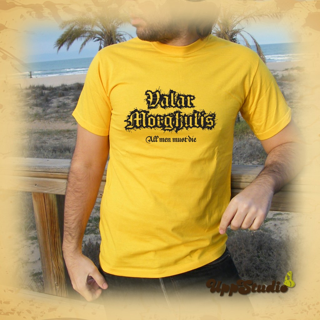 Camiseta Valar Morghulis Juego De Tronos | UppStudio