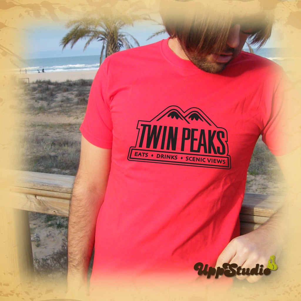 Camiseta Twin Peaks Eats Drinks Scenic Views | UppStudio