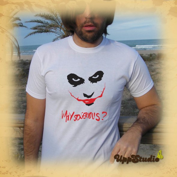 Camiseta Joker Why So Serious | Batman | Heath Ledger | UppStudio