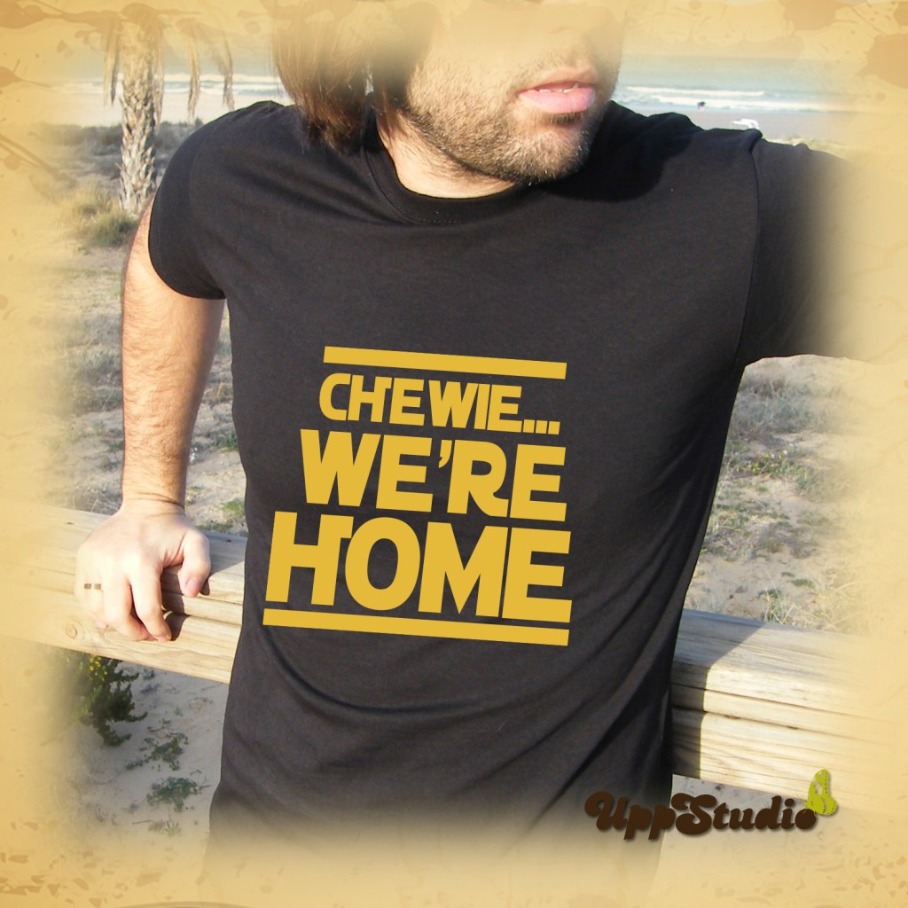 Camiseta Star Wars Chewie We're Home | La Guerra de las galaxias | The Force Awakens