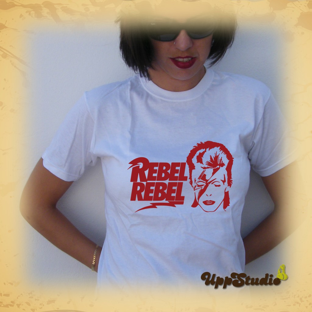 Camiseta David Bowie Rebel Rebel | UppStudio
