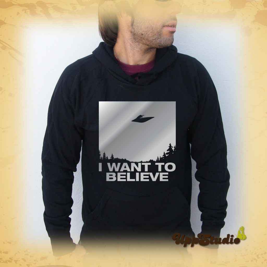 Sudadera Expediente X Files I want to believe | Mulder y Scully | UppStudio