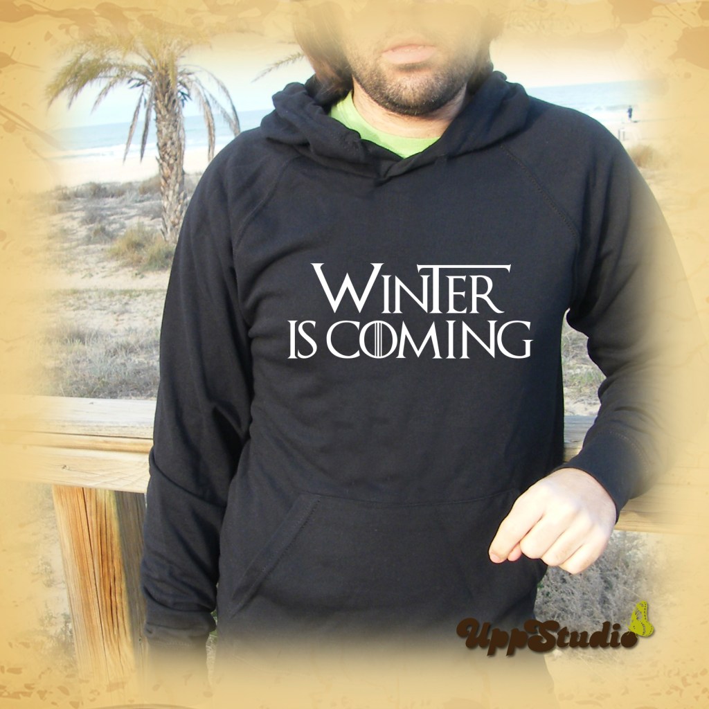 Sudadera Winter Is Coming |  Juego De Tronos | Game Of Thrones | UppStudio