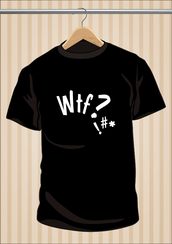 Camiseta What The Fuck ! WTF | UppStudio