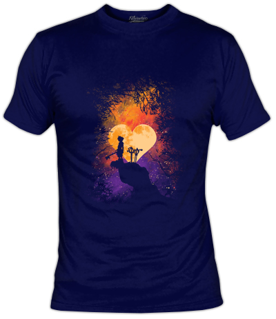 Kingdom Hearts T-Shirt | Heart Of Gold | Fanisetas