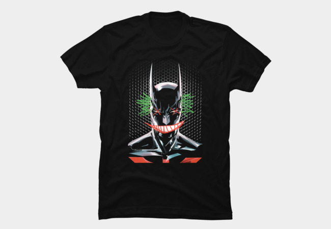 Camiseta Sonrisa Batman | Joder | Design By Humans