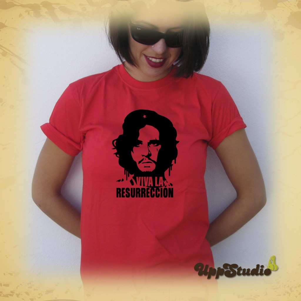 Camiseta Jon Snow Viva La Resurrección Juego De Tronos | UppStudio