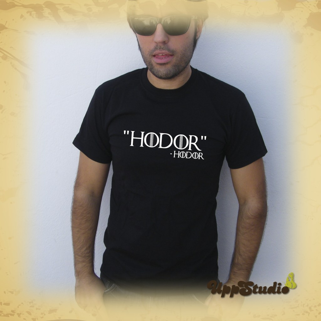 Camiseta Juego De Tronos Hodor T-Shirt Tee Game Of Thrones Hold The Door | UppStudio