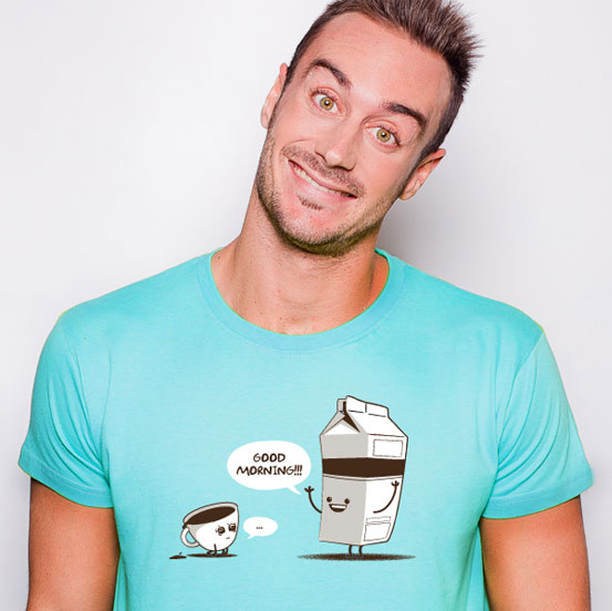 Camiseta Good Morning | Café | Desayuno | Friking