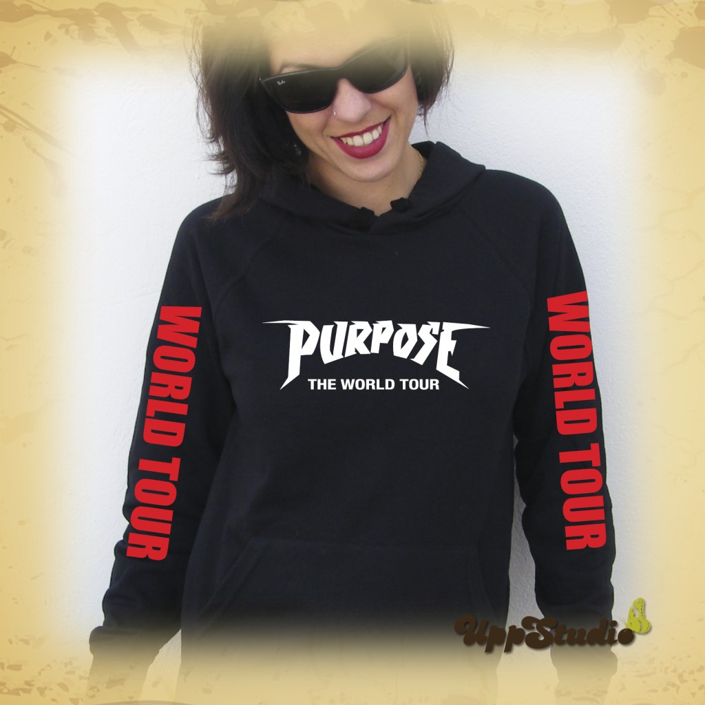 Sudadera Justin Bieber Purpose The World Tour | UppStudio