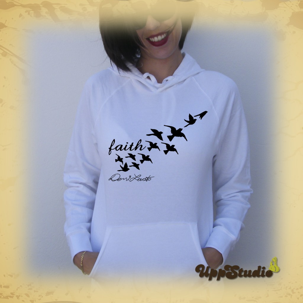 Sudadera Demi Lovato Tatuajes Tattoos Faith | UppStudio