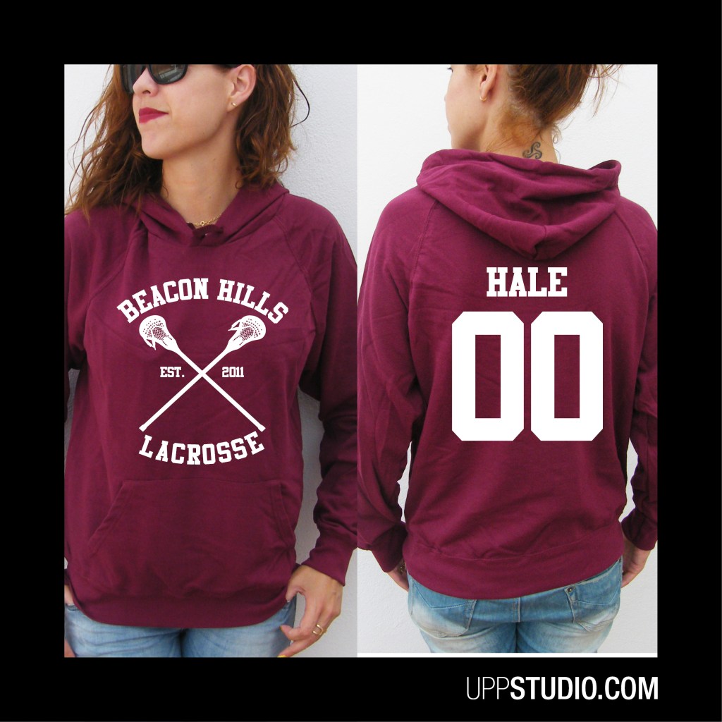 Sudadera Derek Hale 00 Teen Wolf | Beacon Hills Lacrosse | UppStudio