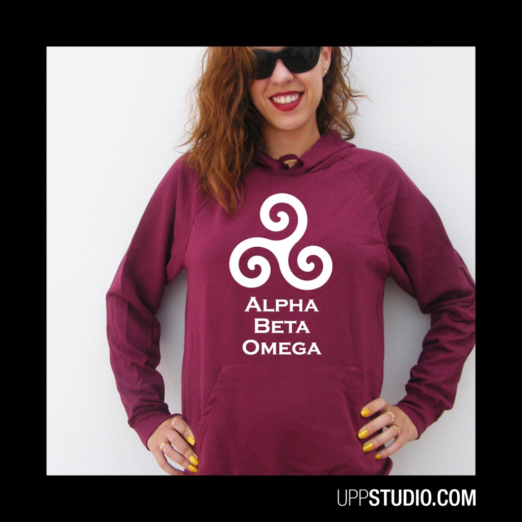 Sudadera Alpha Beta Omega Teen Wolf | UppStudio